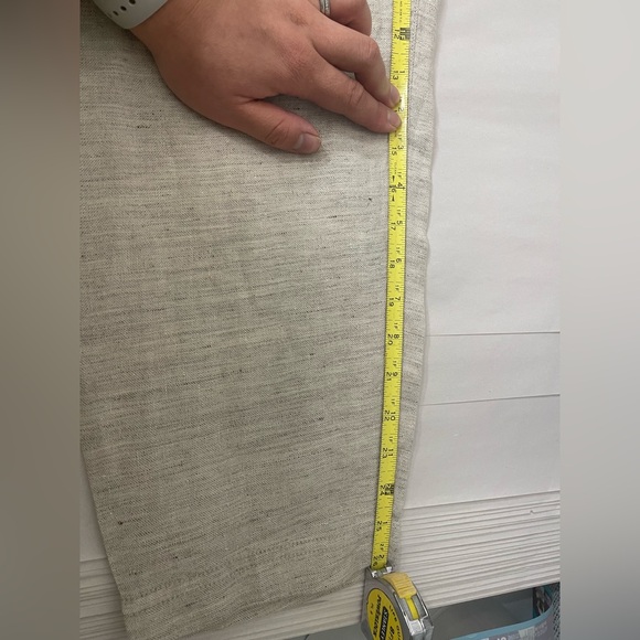 Poetry NWT Barrel Balloon Trousers Linen & Summer Wool Sz 10 Ecru Gray - Picture 9 of 10